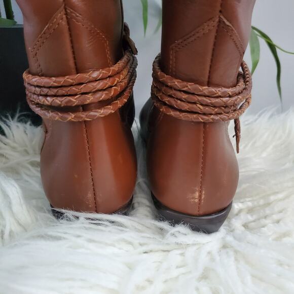 Scruples Brown Soft Leather Riding Boots 6.5 - Picture 8 of 14